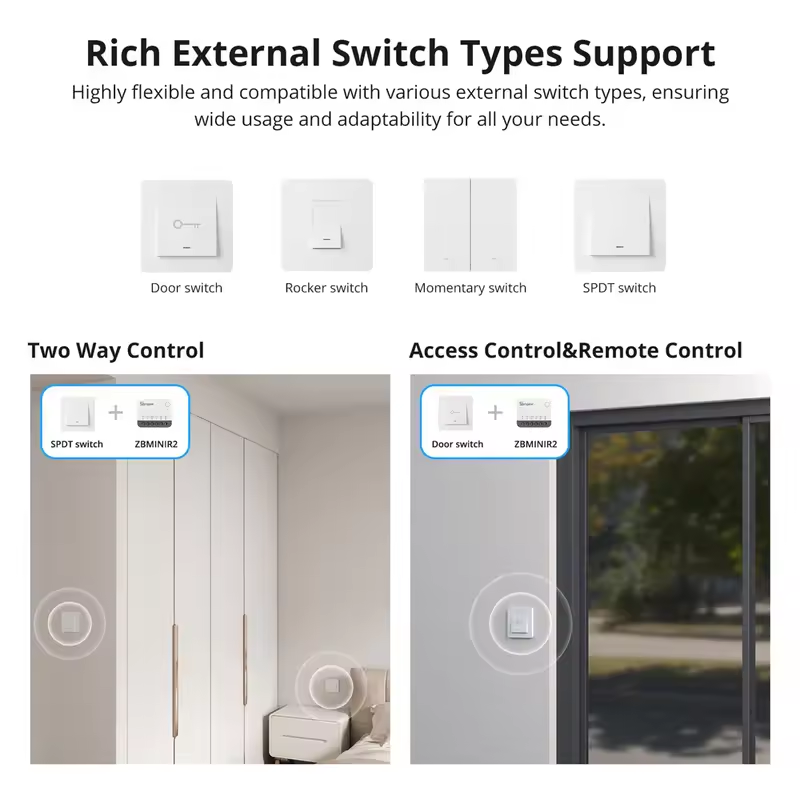SONOFF ZBminir2 Zigbee Mini Sm - огляд і ціна Sonoff
