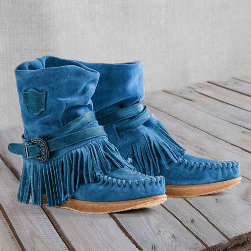 Retro Tassel Women's Boots Sid - огляд і ціна Tasmota