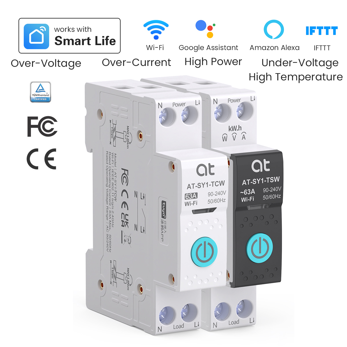 Tuya WiFi Circuit Breaker Smar - огляд і ціна Smart Relay Tuya