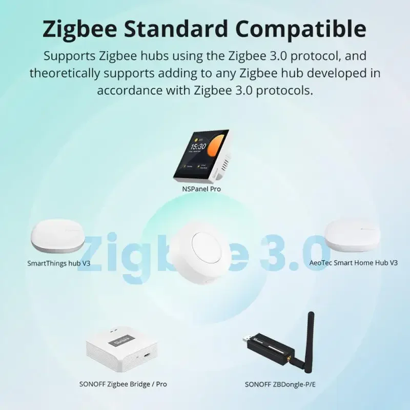 SONOFF Zigbee 3.0 SNZB-01P Wir - огляд і ціна Sonoff