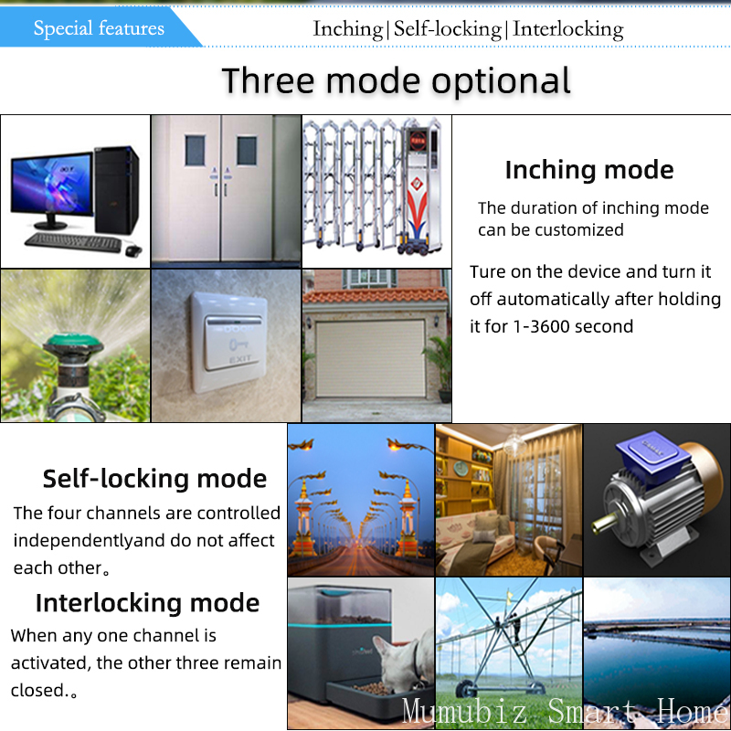 Tuya Smart 4G LTE Switch 12V/2 - огляд і ціна Tuya 4 Channel