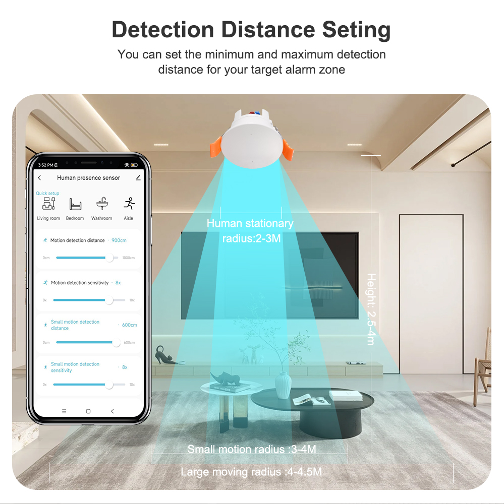ZigBee MmWave Radar Human Pres - огляд і ціна Tasmota