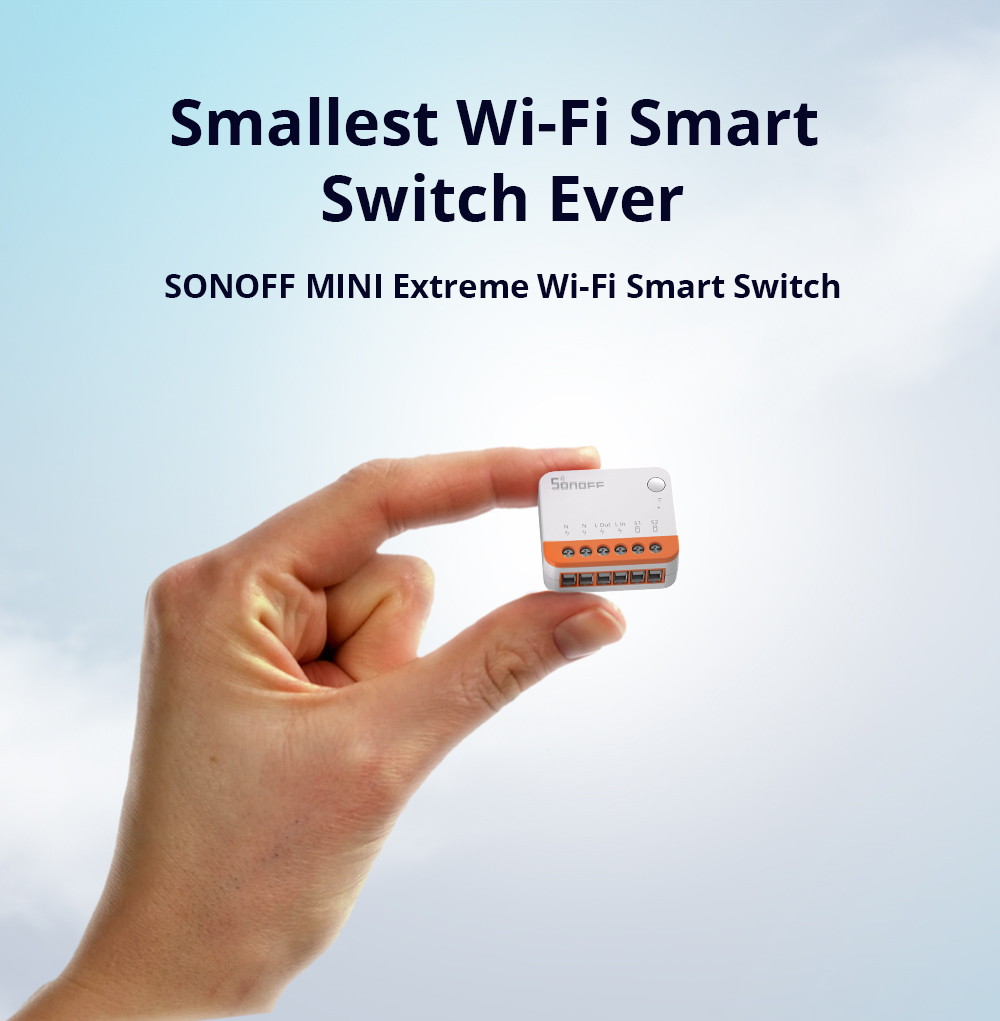 SONOFF Mini R4 Extreme Wifi Sm - огляд і ціна Sonoff Mini R4